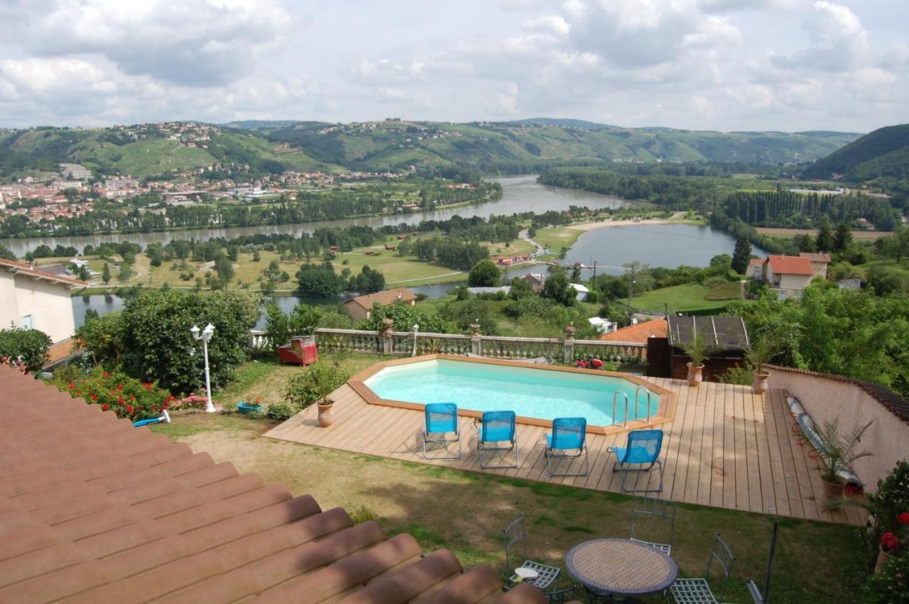 Villa Panoramique Saint-Clair-du-Rhone Ngoại thất bức ảnh
