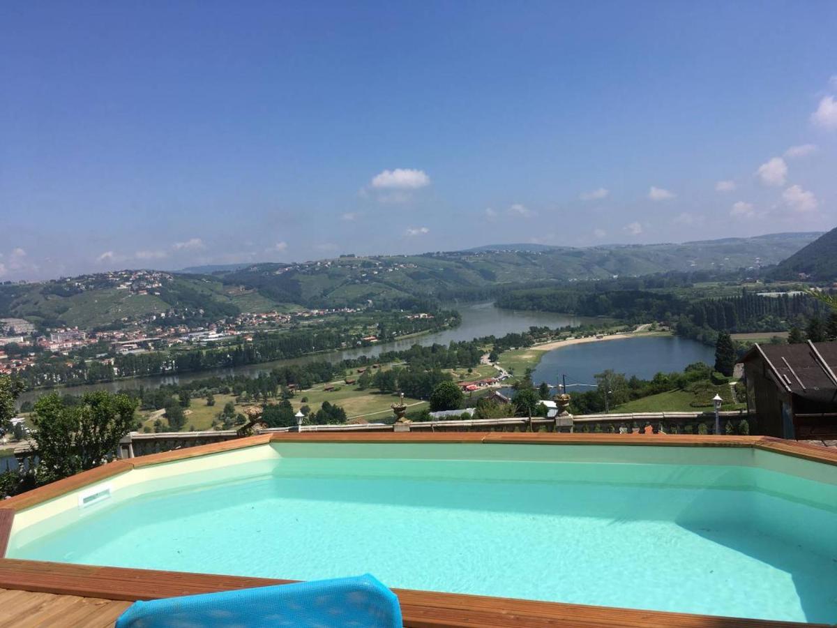 Villa Panoramique Saint-Clair-du-Rhone Ngoại thất bức ảnh